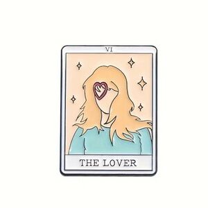 Taylor Swift Themed + Tarot Card Inspired Enamel Pin Lover Album Cover Art New